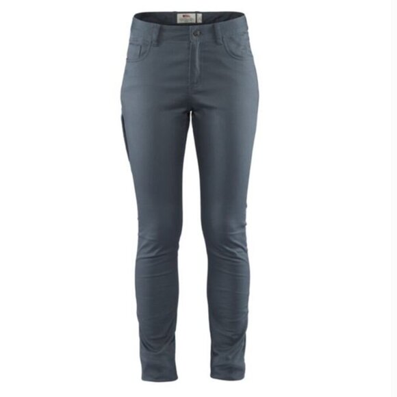 Fjallraven High Coast Stretch Trousers Outdoor Dusk Grey size 27-28” EU 34 - Picture 1 of 12